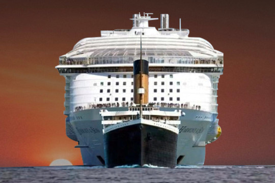 Bất ngờ với kích thước "siêu tàu" Titanic huyền thoại: Thật điên rồ khi nó còn chưa cao bằng boong những con tàu hiện đại