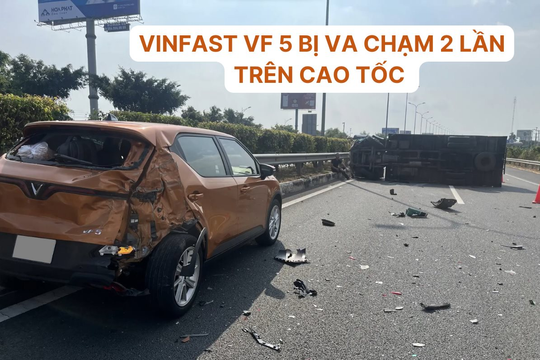 Chuyện 'mua xe giữ giá hay giữ mạng' và 2 lần thoát chết khó tin trên cao tốc của chủ xe VinFast VF 5