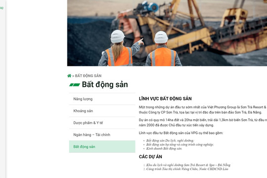Hé lộ về ngân hàng duy nhất cung cấp tài chính cho dự án Sơn Trà Resort & Spa của Việt Phương Group