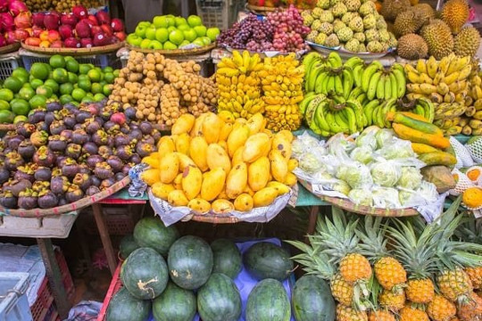 Hoa quả Thái Lan giá rẻ tràn ngập thị trường Việt
