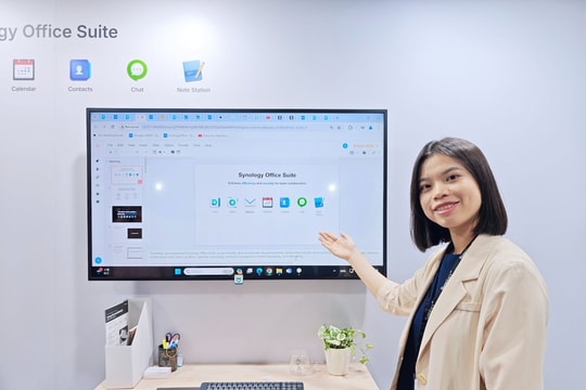 Gói Office với bộ công cụ AI siêu 'đỉnh' từ Synology: Tạo slide thuyết trình, tính toán Excel, chuyển voice thành văn bản… trong một nốt nhạc