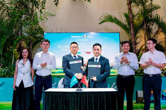 Hisense - Hãng TV lớn nhất Trung Quốc "bắt tay" cùng Viettel, tài trợ phát sóng chính thức Euro 2024 tại Việt Nam