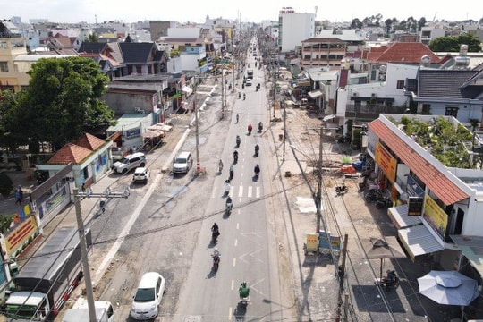 Sắp thông xe tuyến đường mở rộng lên 30m nối sân bay Tân Sơn Nhất, khơi thông ùn tắc cửa ngõ phía Tây Tp.HCM