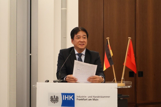Ninh Thuận làm việc với Phòng Thương mại và Công nghiệp Frankfurt (Đức)