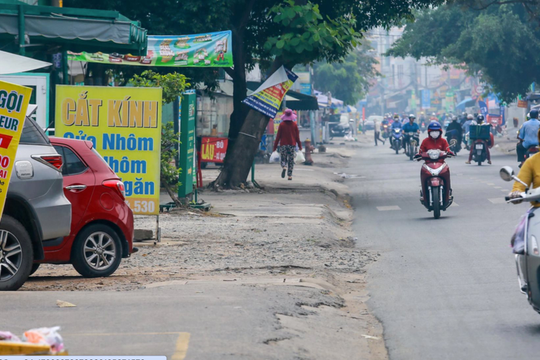 Đường Nguyễn Thị Định (Tp.Thủ Đức) mở rộng lên 30m, người dân bắt đầu bàn giao mặt bằng 