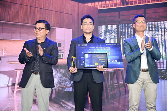 Samsung trao 600 triệu đồng cho giải thưởng Thiết kế Bếp đẹp Việt Nam - Bespoke Be Home 2024 