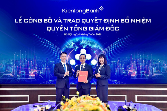 Ông Trần Hồng Minh giữ quyền Tổng Giám đốc KienlongBank