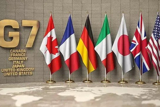 Tỷ trọng GDP toàn cầu của G7 giảm 1,5 lần trong gần 3 thập kỷ, bị nhóm các nền kinh tế mới nổi bỏ xa 