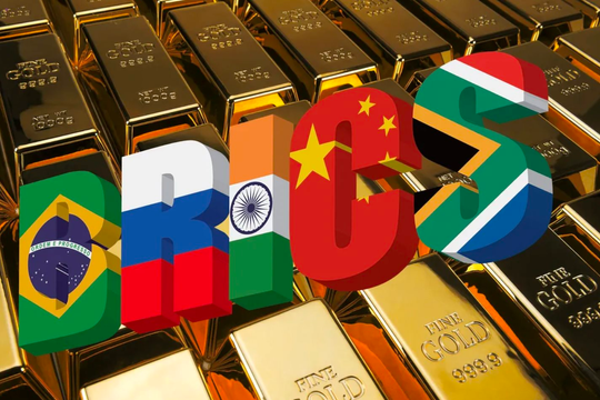 Chuyên gia: BRICS+ đã đẩy giá vàng tăng vượt đỉnh, các quốc gia chủ chốt mạnh tay 'gom vàng' để đẩy nhanh tiến độ phi đô la hoá 