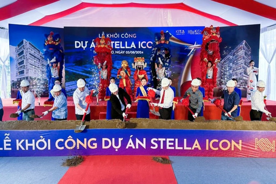 KITA Group đổi tên và khởi công Stella Icon, dự án đã thế chấp ngân hàng từ tháng 6/2023