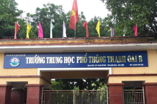 Dự án Cải tạo, nâng cấp trường THPT Thanh Oai B