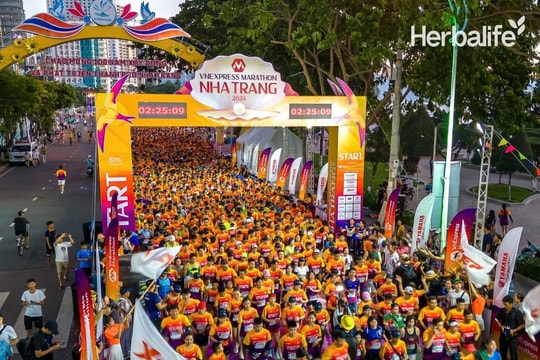 Herbalife Việt Nam đồng hành cùng giải VnExpress Marathon Nha Trang 