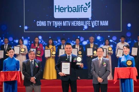 Herbalife Việt Nam đạt chứng nhận “Nhãn Hiệu Nổi Tiếng Việt Nam năm 2024”