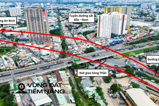 Khu vực sẽ được đầu tư 5.300 tỷ để làm nút giao và mở đường, kết nối TP.HCM và một tỉnh sẽ lên thành phố trực thuộc trung ương