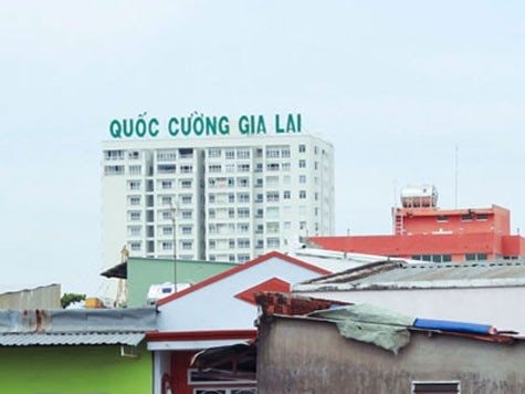 Cổ phiếu Quốc Cường Gia Lai (QCG) “tím lịm” trong phiên VN-Index gặp khó