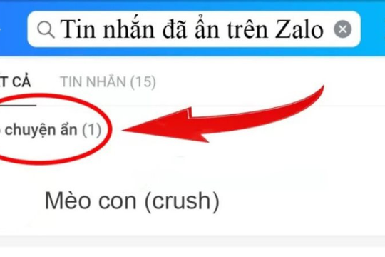 Làm sao để biết tài khoản Zalo có tin nhắn ẩn mà không cần mật khẩu?
