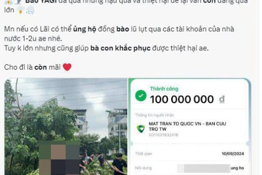 Luật sư: "Fake" sao kê tiền chuyển khoản ủng hộ từ thiện để trục lợi có thể bị phạt tù từ 6 tháng đến chung thân