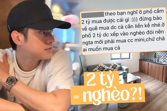 “Không biết từ bao giờ, sở hữu 2 tỷ tiền mặt ở Hà Nội lại bị coi là nghèo đói”?!