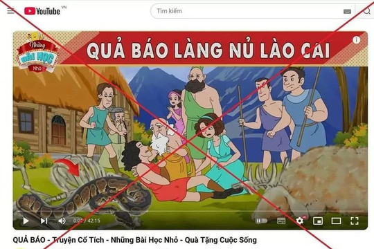 Kênh Youtube gây phẫn nộ khi "câu view"  với tiêu đề sai sự thật từ nỗi đau của làng Nủ