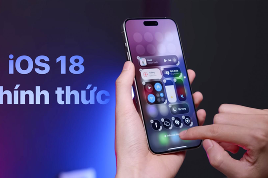 iOS 18 chính thức được phát hành, có 3 mẫu iPhone sẽ không được lên đời!