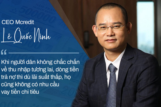 CEO Mcredit: Hiện tượng chưa từng xảy ra với các công ty tài chính và chiến lược "trong nguy có cơ"