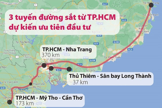 Lộ diện loạt tuyến đường nghìn tỉ kết nối Tp.HCM với sân bay Long Thành