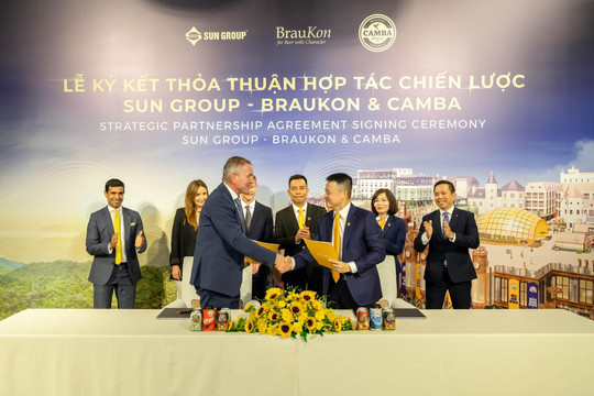 Sun Group hợp tác chiến lược với thương hiệu bia danh tiếng của Đức