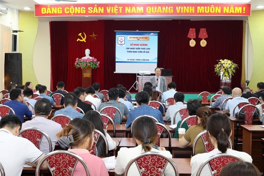 Hội Thẩm định giá Việt Nam: Khai giảng lớp cập nhật kiến thức về nghiệp vụ thẩm định giá 