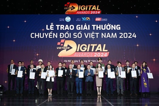 Ấn tượng Giải thưởng Chuyển đổi số Việt Nam 2024