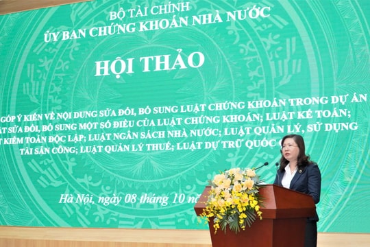 UBCKNN: Sửa đổi, bổ sung Luật Chứng khoán tạo điều kiện thuận lợi cho các doanh nghiệp tham gia thị trường và huy động vốn