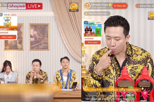 Trấn Thành lên livestream mukbang: mút tay, uống sữa ngay trên sóng, lượt xem tăng chóng mặt, phiên live giật lag liên tục