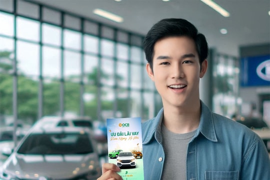 Sắm xe cực dễ với gói vay trả góp ưu đãi từ OCB