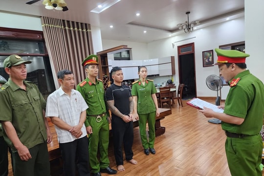 Công an bắt tạm giam đối tượng cho vay lãi nặng đến 365%/năm