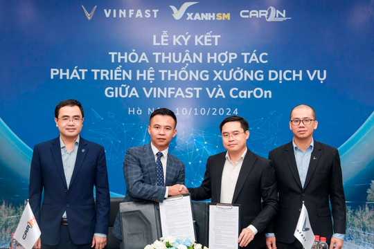 Sau cú bắt tay Mai Linh, VinFast tiếp tục hợp tác với một đơn vị làm chuỗi sửa chữa xe điện trên toàn quốc