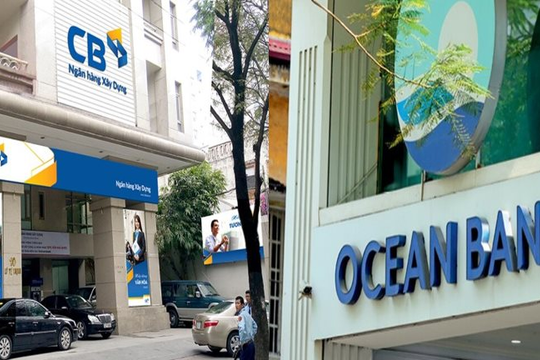 Chiều 17/10, việc chuyển giao bắt buộc CBBank, OCeanBank về Vietcombank và MBBank chính thức được thực hiện