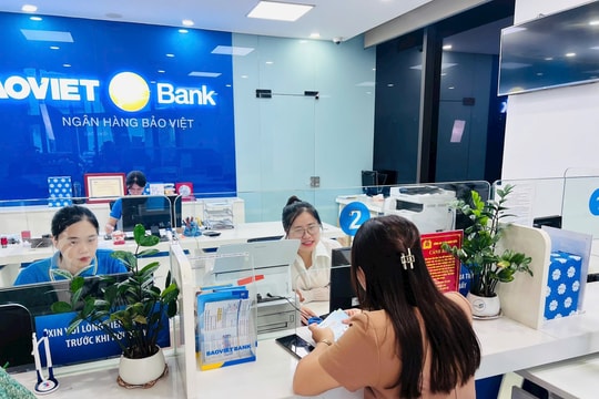 BAOVIET Bank tăng trưởng cho vay khách hàng 12% trong 9 tháng đầu năm, tiền gửi tăng 8,3%