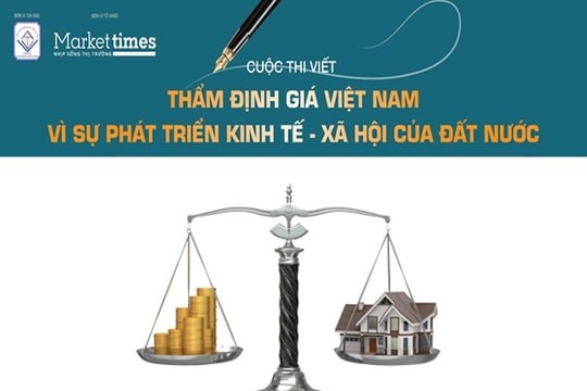 Ngày mai (22/10) sẽ diễn ra Lễ trao giải cuộc thi viết về Thẩm định giá