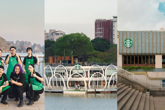 Từ sông Hương đến vịnh Hạ Long, chợ Đà Lạt: Starbucks tăng tốc hiện diện tại những địa điểm "phải đến" ở nhiều địa phương