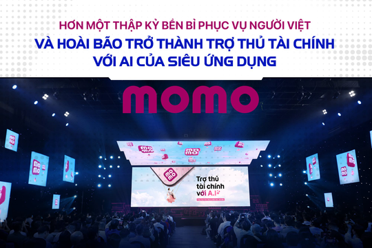 Hơn một thập kỷ bền bỉ phục vụ người Việt và hoài bão trở thành trợ thủ tài chính với AI của siêu ứng dụng MoMo