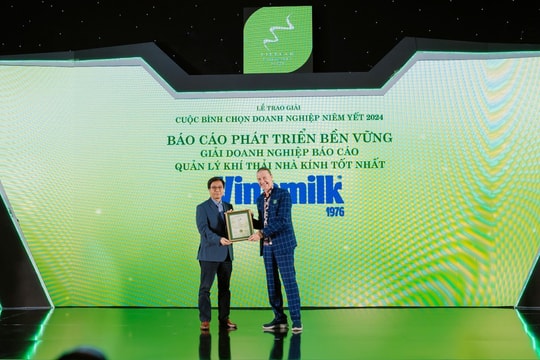 Vinamilk đạt giải cao nhất về cả phát triển bền vững và quản trị