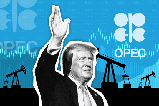 Ông Trump theo đuổi mục tiêu "3-3-3" ưu tiên khoan nhiều dầu, OPEC+ "toát mồ hôi" sợ đánh mất thị phần vào tay Mỹ?