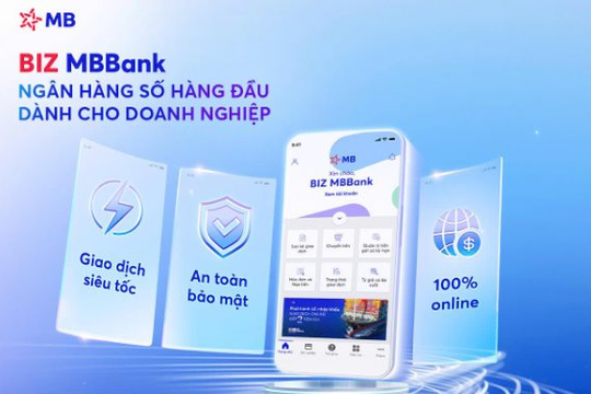 Ngân hàng số BIZ MBBank - Chinh phục doanh nghiệp bởi sự tiện lợi và bảo mật cao