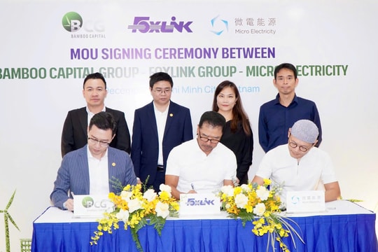 Tập đoàn Bamboo Capital bắt tay Foxlink và Micro Electricity phát triển năng lượng tái tạo 