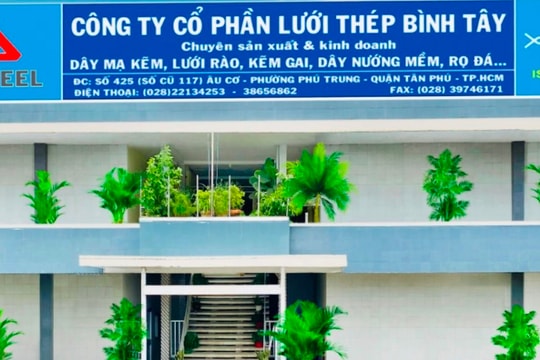 Một công ty do VNSTEEL nắm 40,06% vốn bị xử phạt 455 triệu đồng do sản xuất “chui” không có giấy phép môi trường