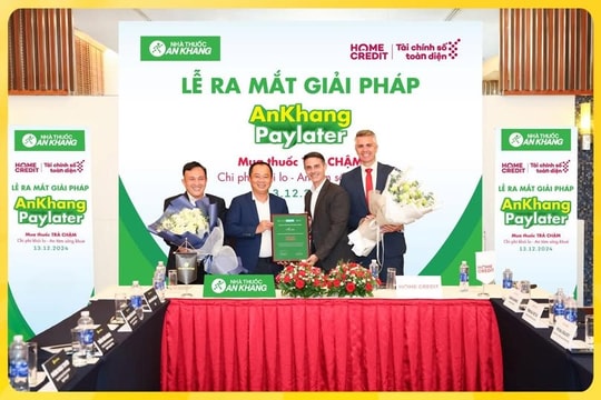 Bắt tay Home Credit tung chính sách “mua thuốc trả chậm” tại An Khang, Thế giới Di động đặt mục tiêu doanh thu 15.000 tỷ cho năm tài khóa 2025