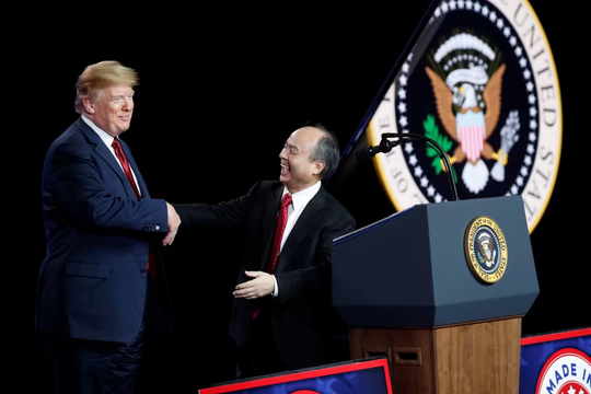 Masayoshi Son tất tay đặt cược vào ông Donald Trump: Tuyên bố đầu tư ít nhất 100 tỷ USD, sẽ tạo ra 100.000 việc làm cho nước Mỹ