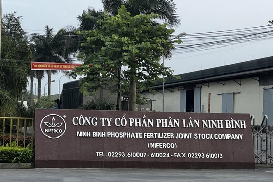 Sử dụng hoá đơn không hợp pháp, Công ty Cổ phần Phân lân Ninh Bình (NFC) bị xử phạt