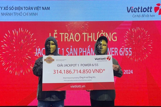 Vietlott trả thưởng hơn 4.260 tỷ đồng: 1 kỷ lục giải thưởng lớn nhất lịch sử xổ số Việt Nam, lần đầu tiên có người trúng 30 giải đặc biệt