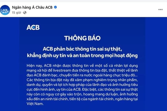 Ngân hàng có lãnh đạo bị đồn tham gia đánh bạc và chuyển hàng chục triệu đô ra nước ngoài đang kinh doanh như thế nào?