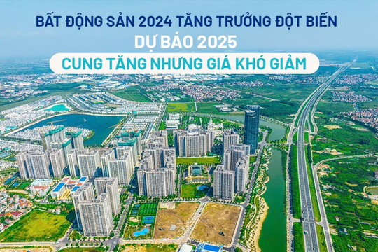 BHS R&D: Thị trường bất động sản đã tốt lên từ 2024, kỳ vọng rực rỡ vào 2025 và tiếp tục tăng tốc ổn định trong 2026